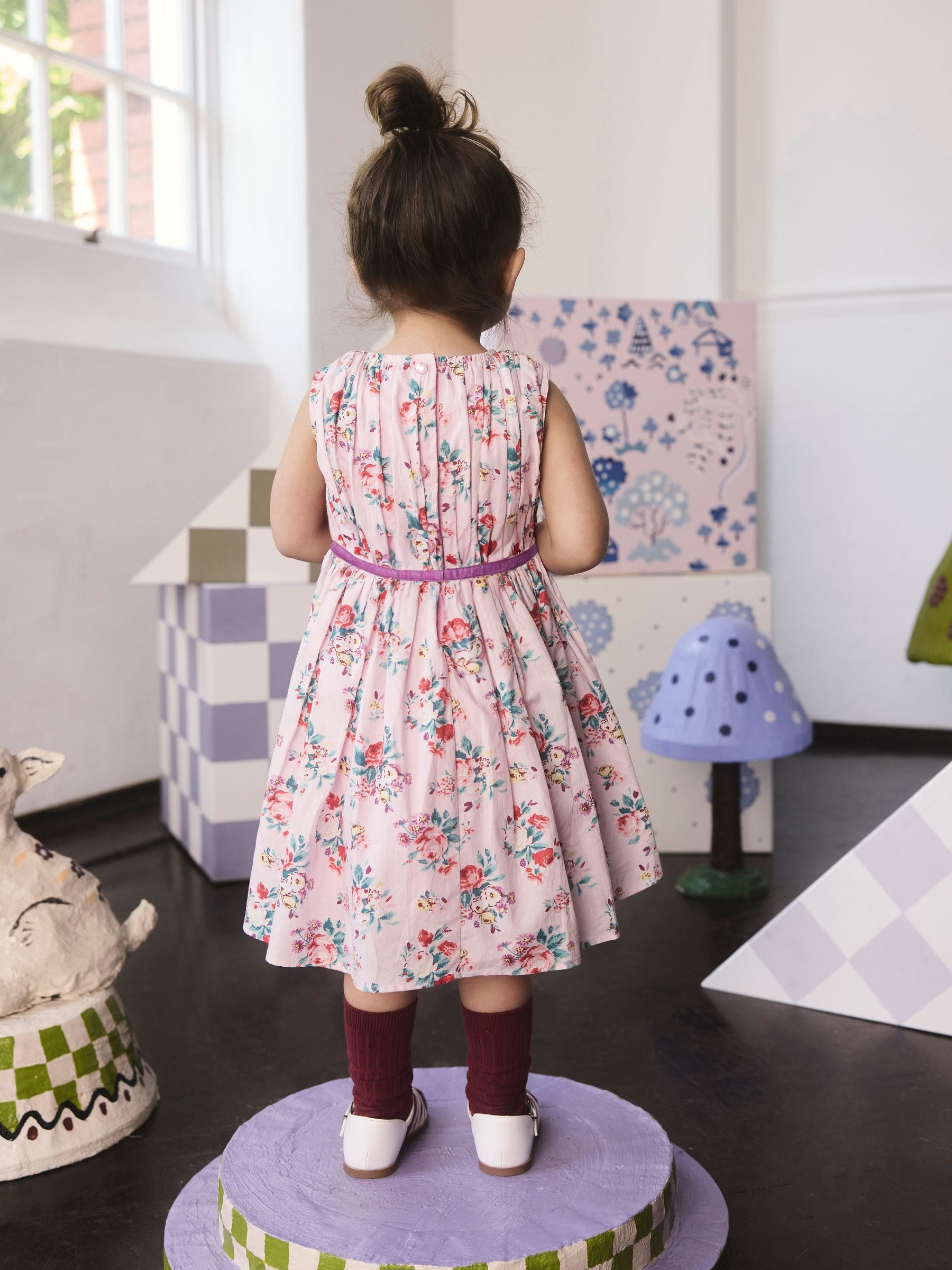 Cath Kidston Lilac Floral Party Dress (3mths-8yrs)