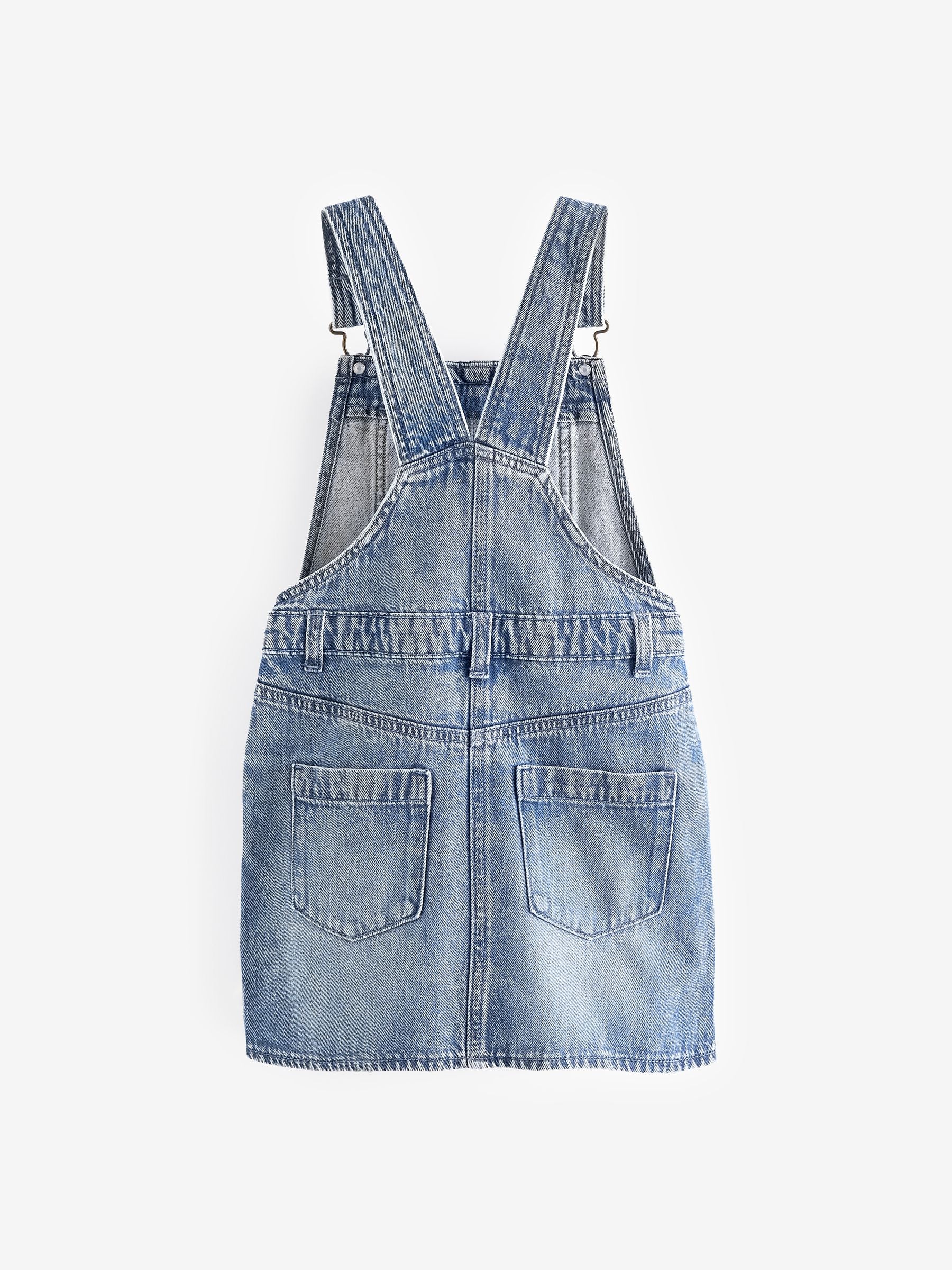 Blue Denim Pinafore Dress (3-16yrs)