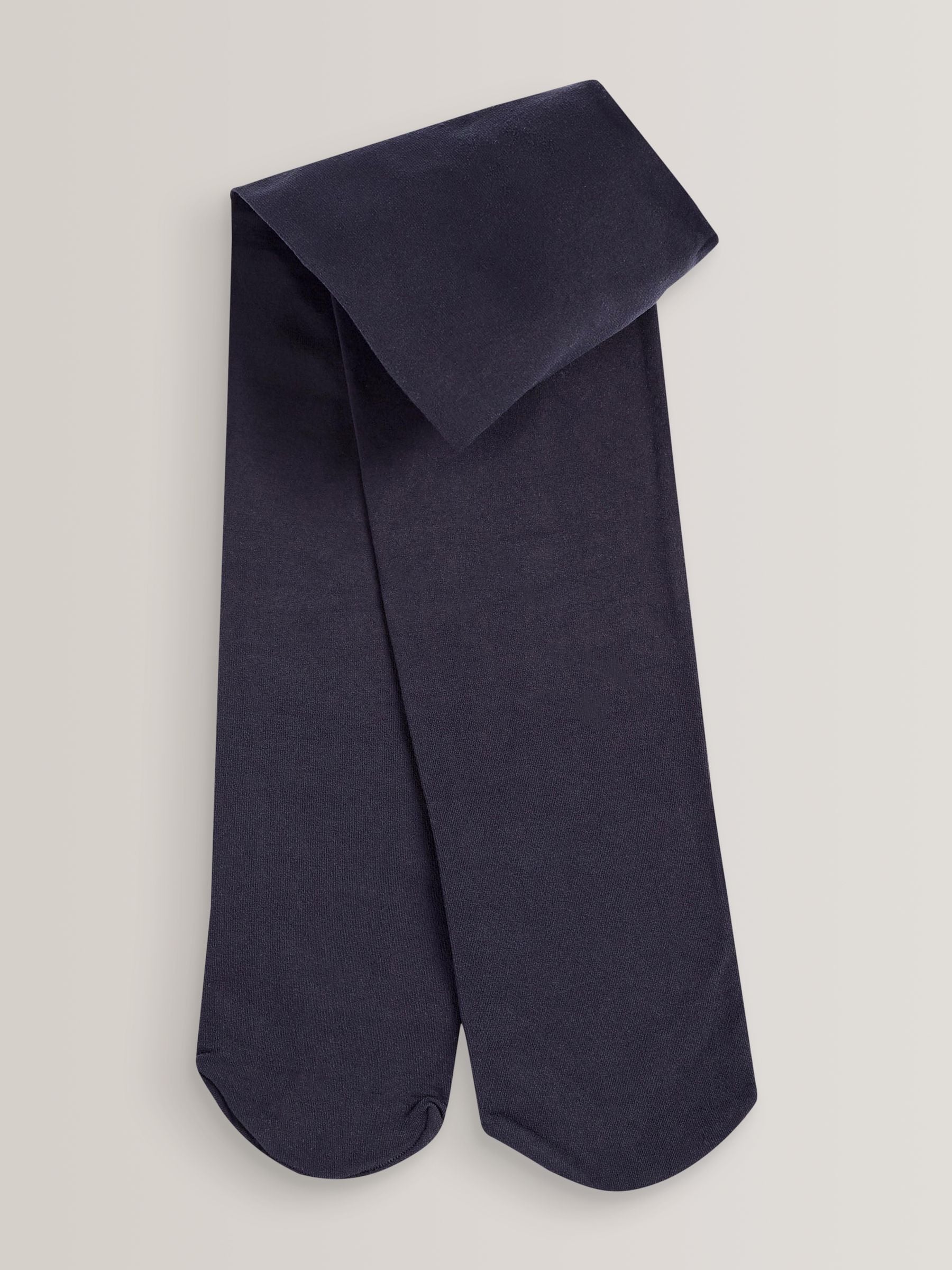 Navy Blue Regular Length 2 Pack 80 Denier School Tights