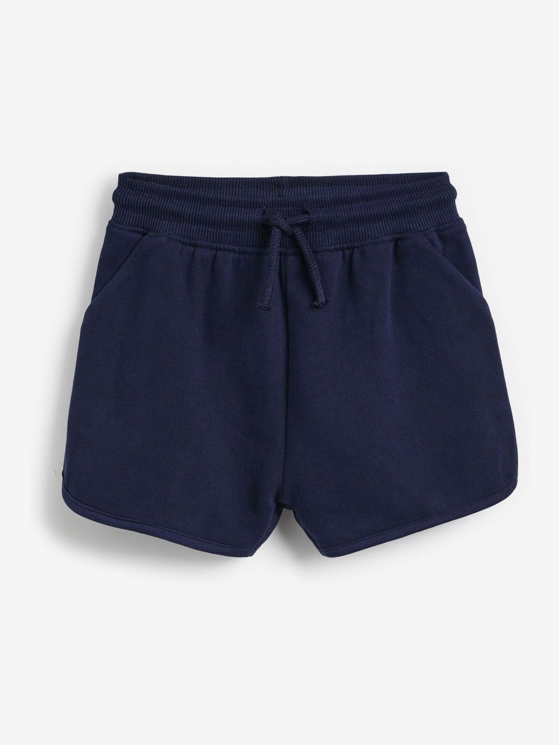 Navy Jersey Shorts (3-16yrs)