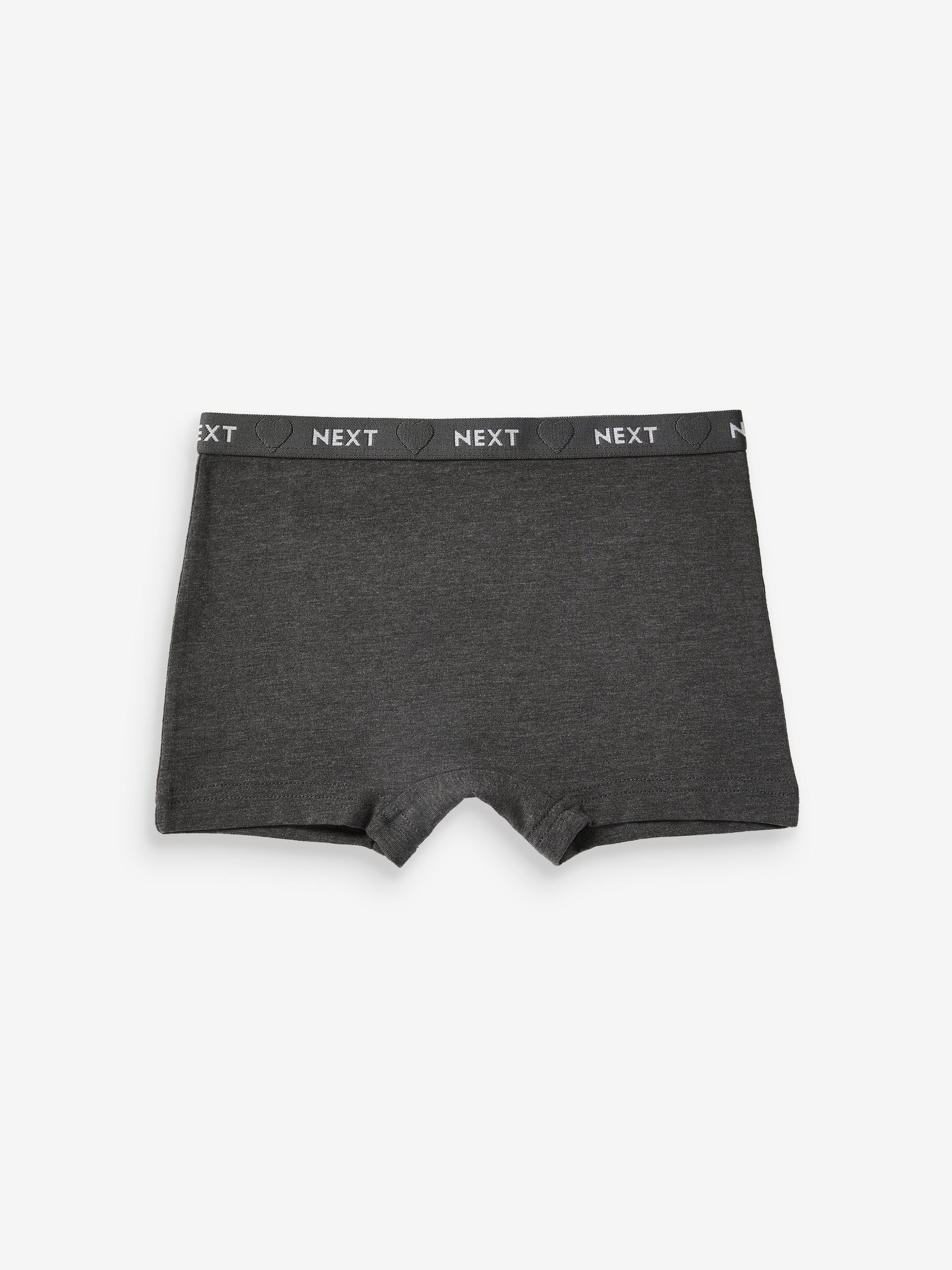 Charcoal Grey Short Briefs 5 Pack (2-16yrs)