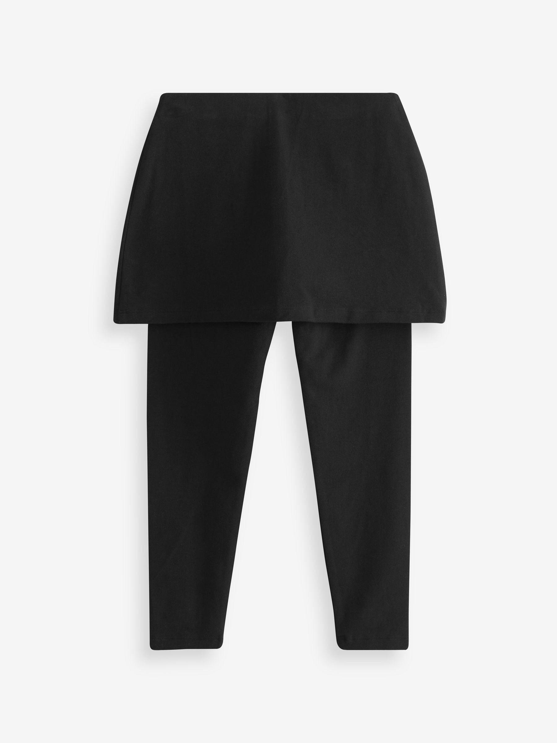 Black 2-in-1 Skirt with Legging Leggings (3-16yrs)