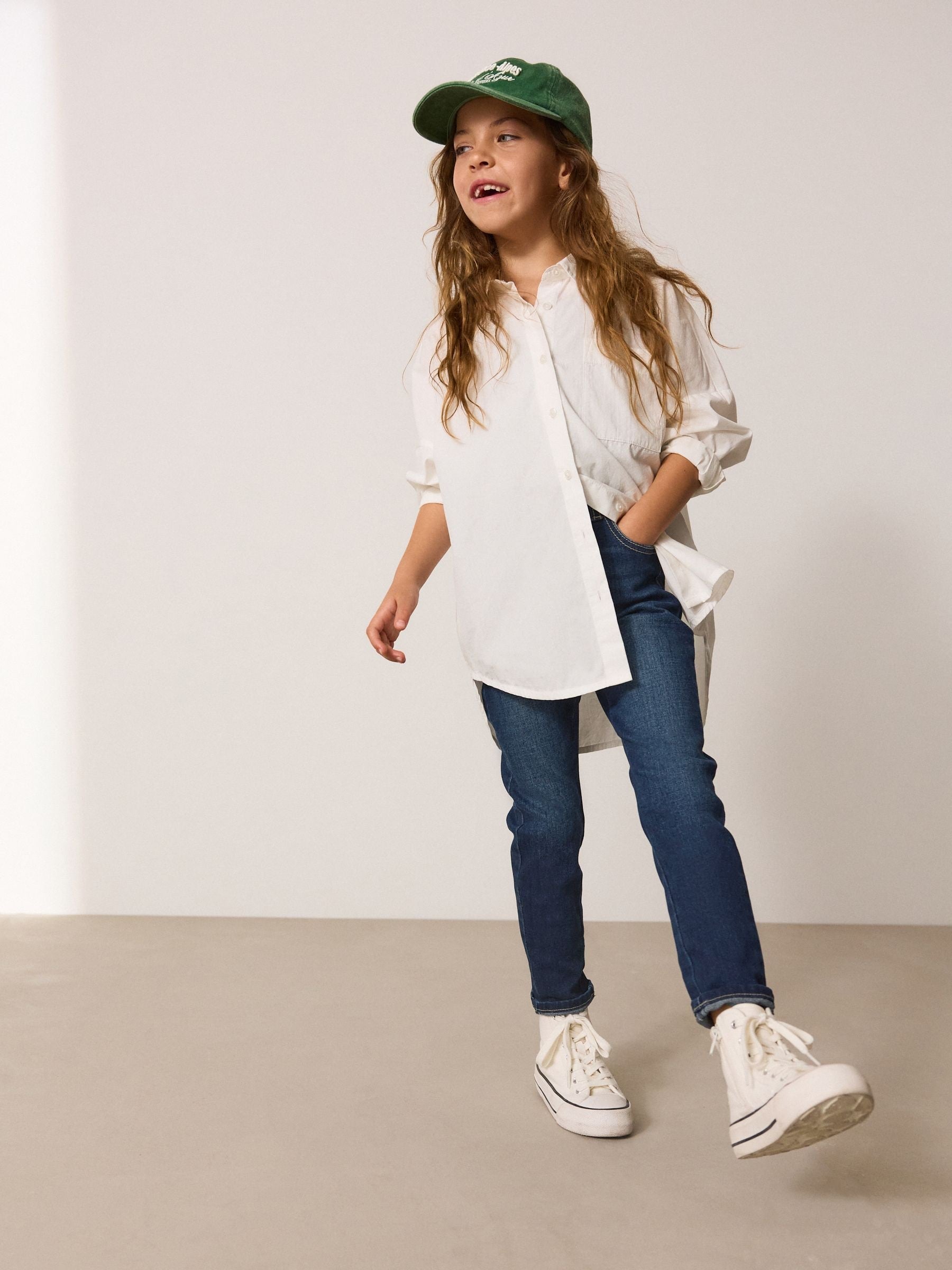 Denim Dark Wash Slim Fit Skinny Jeans (3-16yrs)