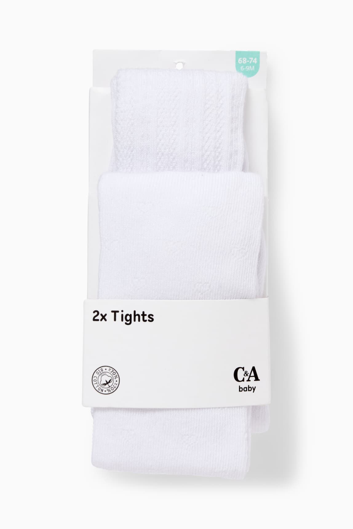 Multipack of 2 - baby tights