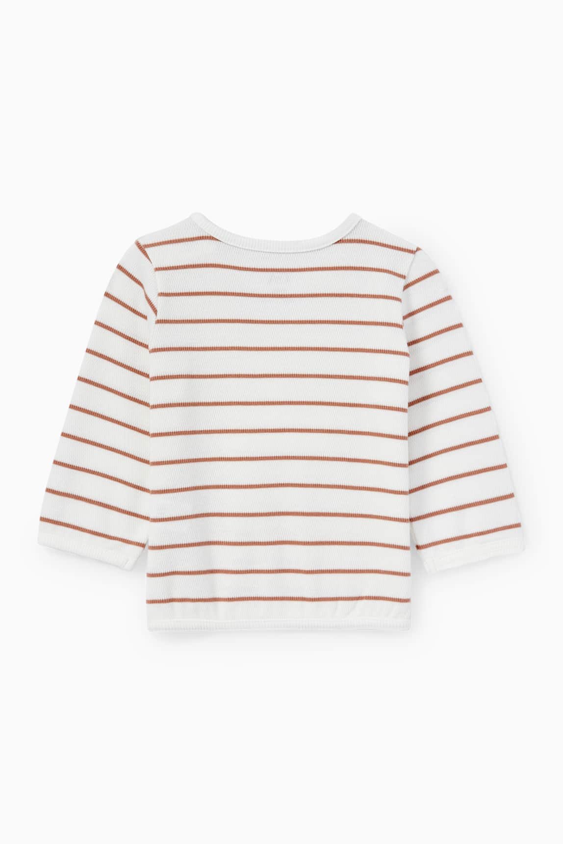 Duckling - baby sweatshirt - striped