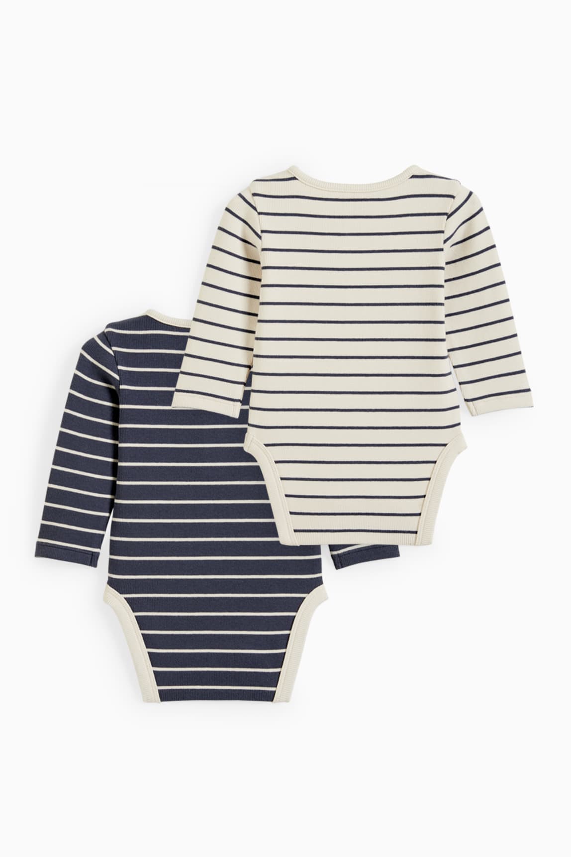 Multipack of 2 - baby bodysuit - striped