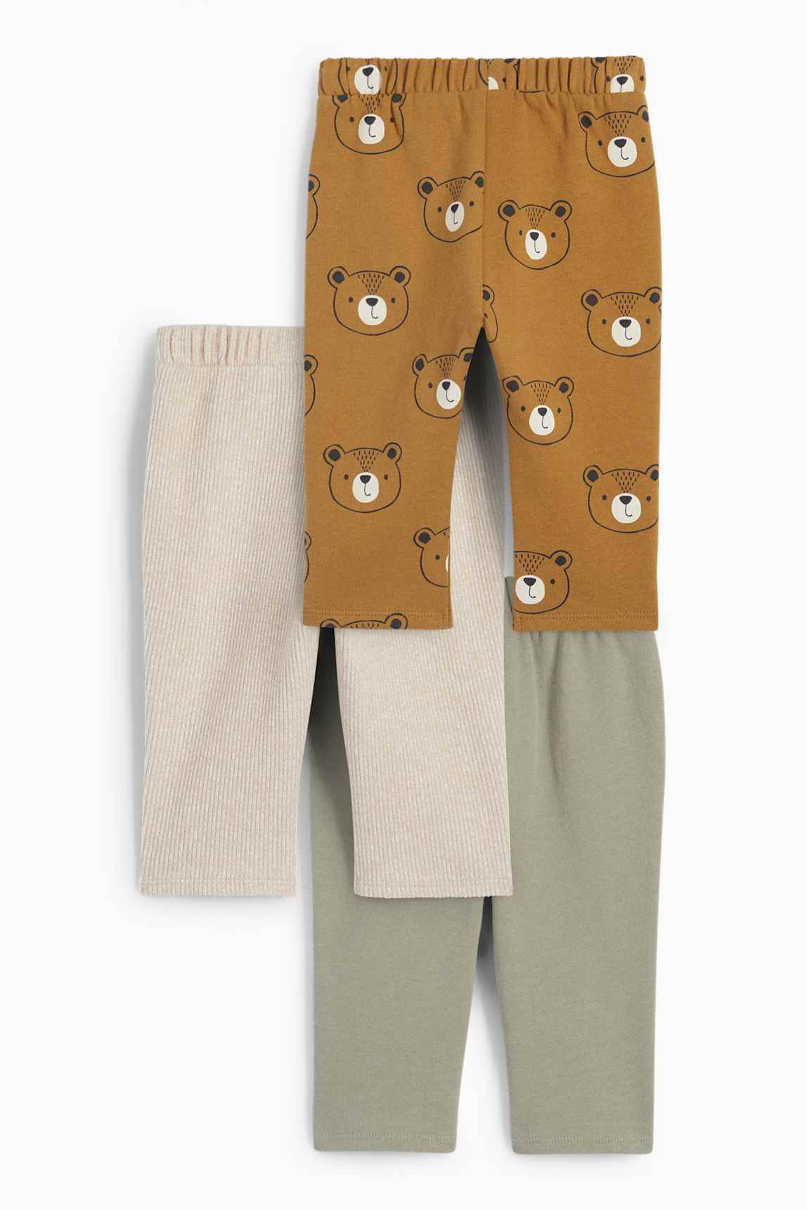 Multipack of 3 - teddy bear - baby joggers