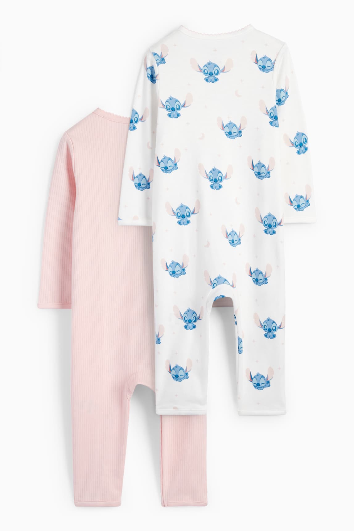 Multipack of 2 - Lilo & Stitch - baby sleepsuit