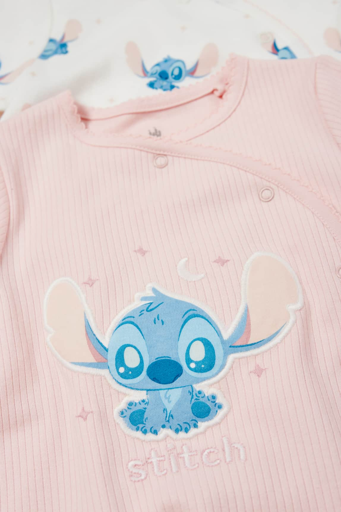 Multipack of 2 - Lilo & Stitch - baby sleepsuit