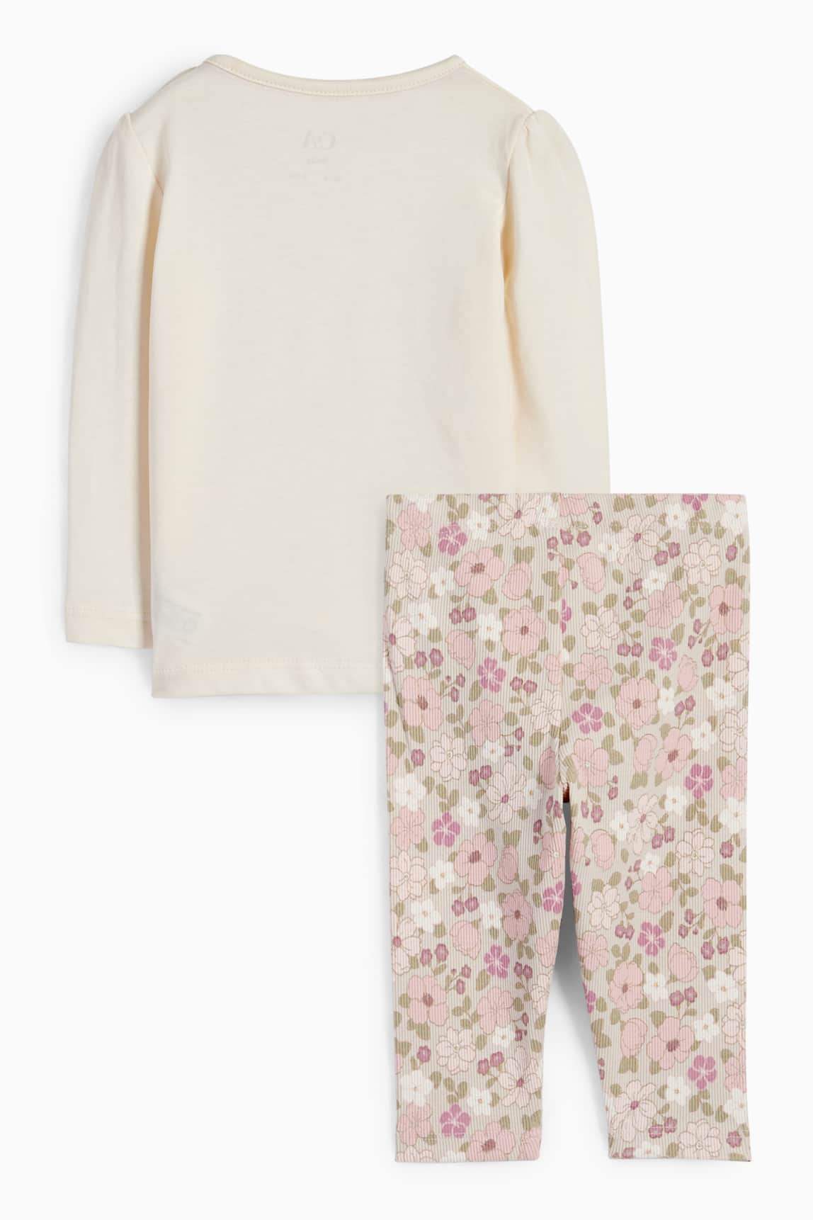 Flowers and insects - baby outfit - 2 piece