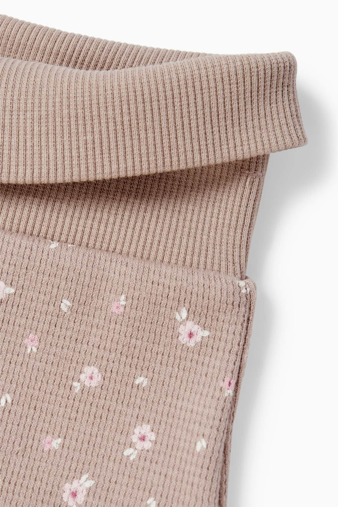 Bunny rabbit and flowers - baby outfit - 2 piece