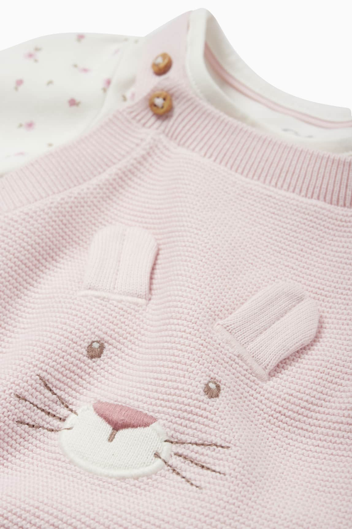 Bunny rabbit - baby outfit - 2 piece