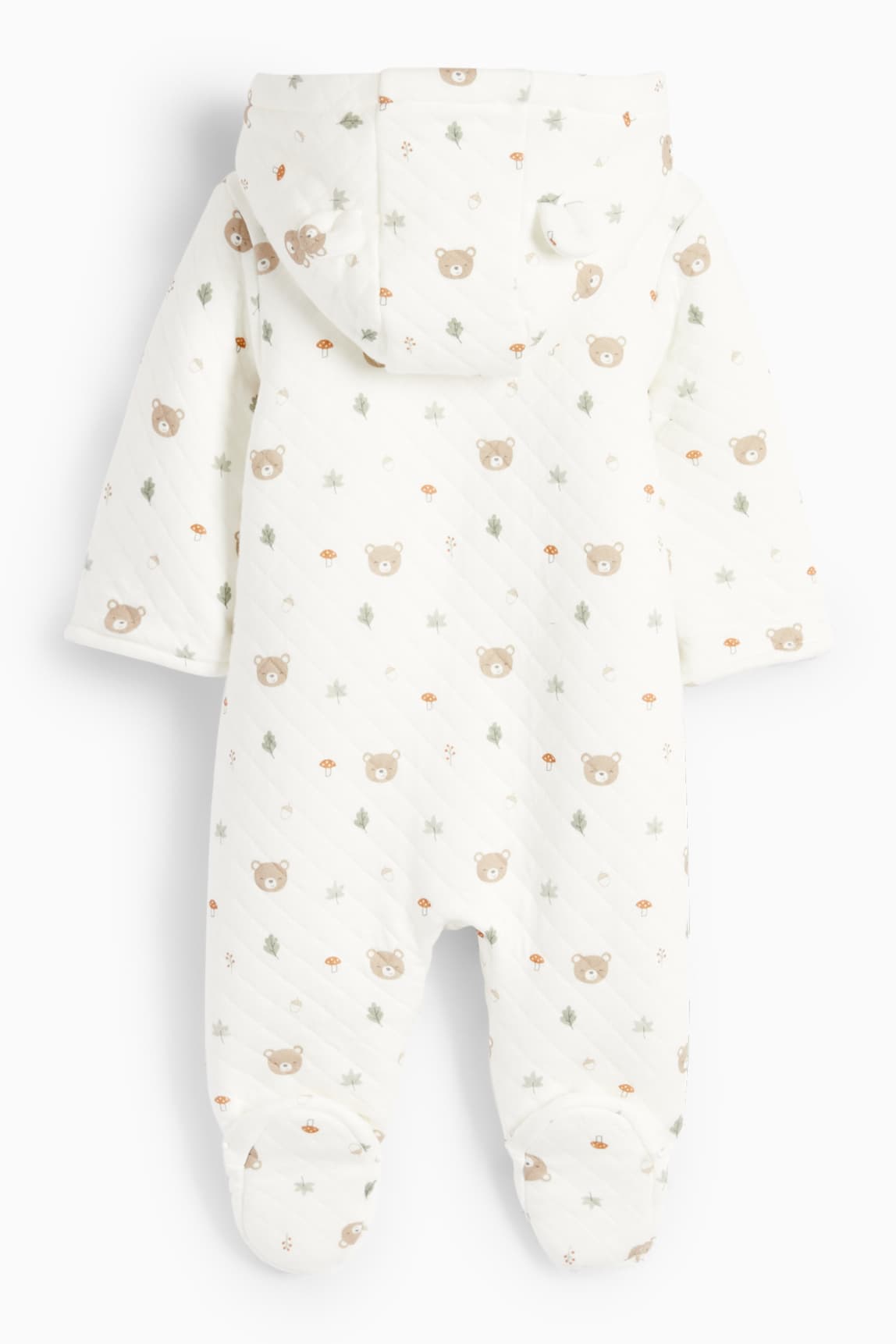 Teddy bear - baby jumpsuit