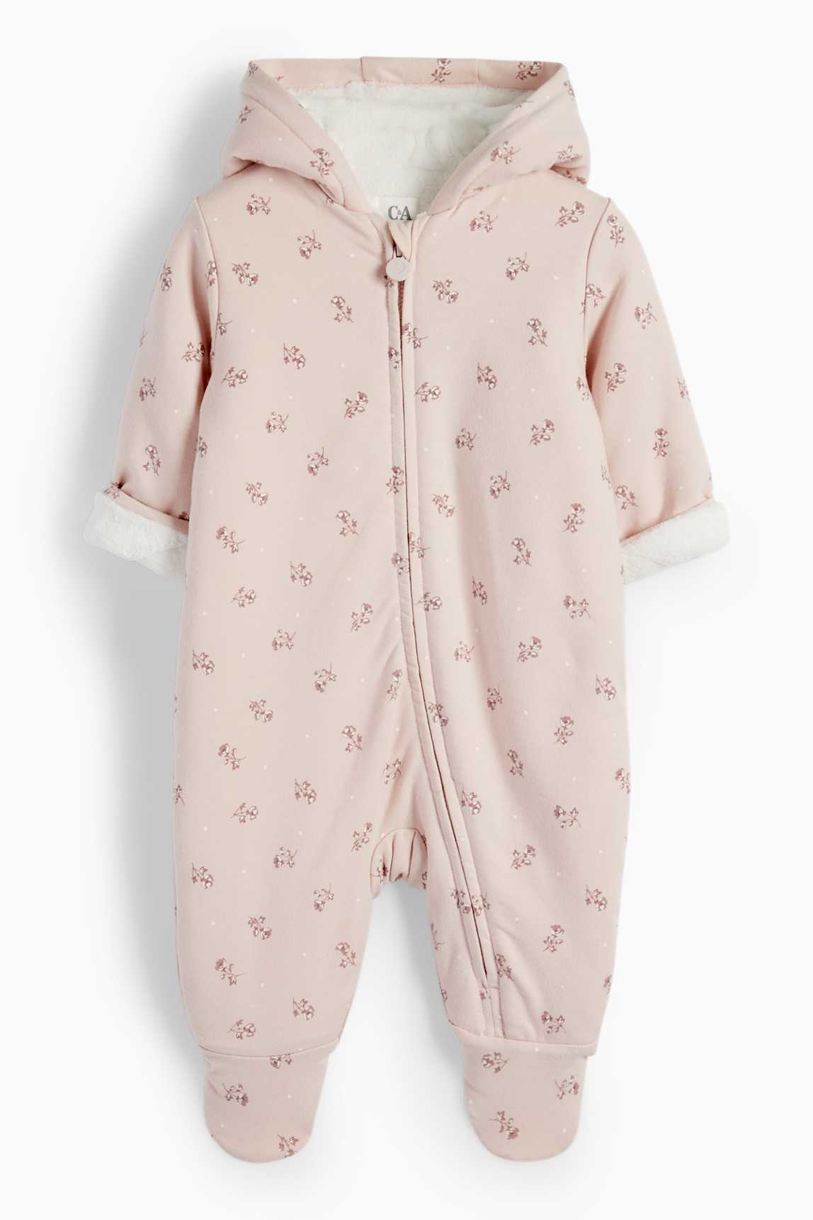 Baby jumpsuit - floral