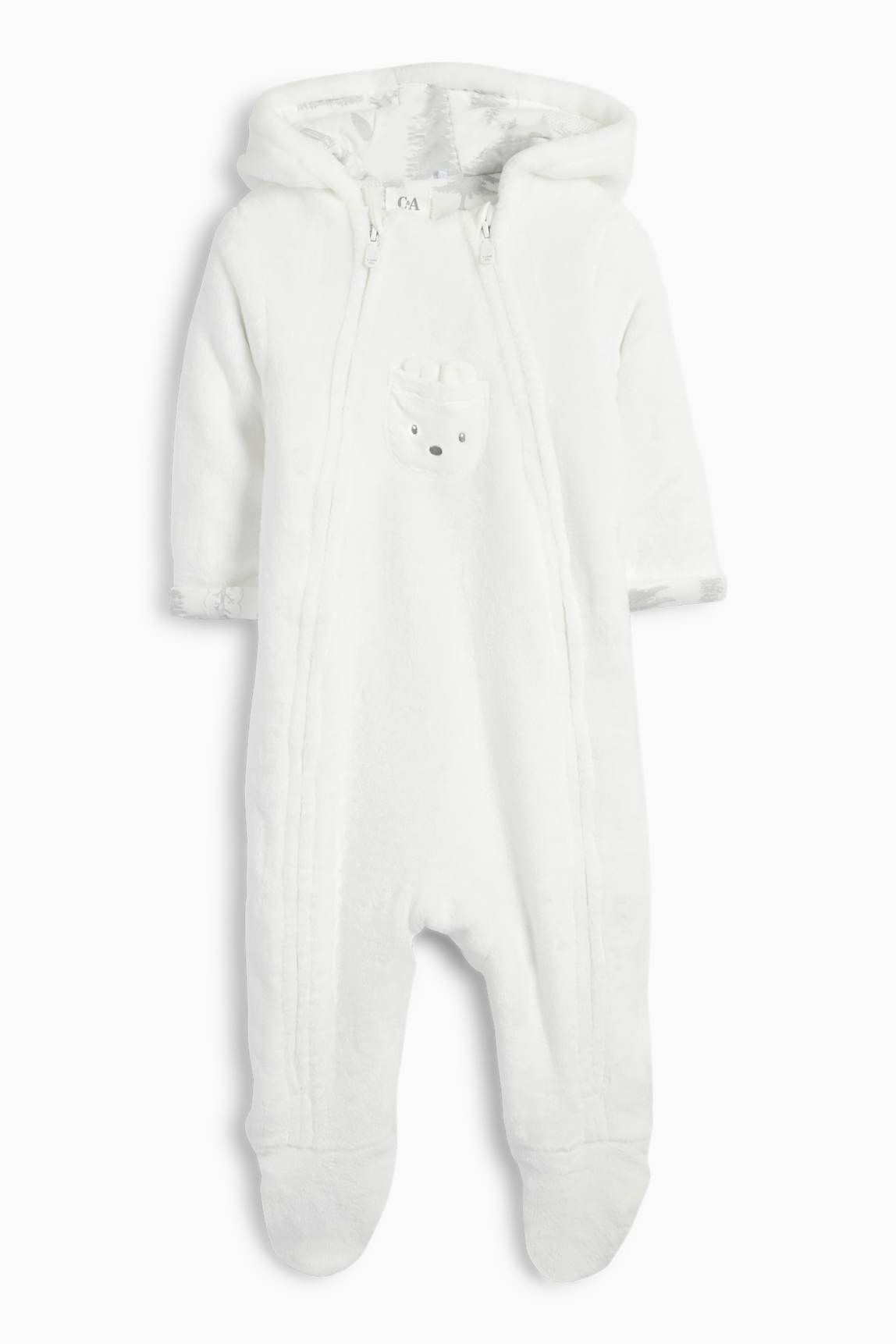 Teddy bear - baby onesie