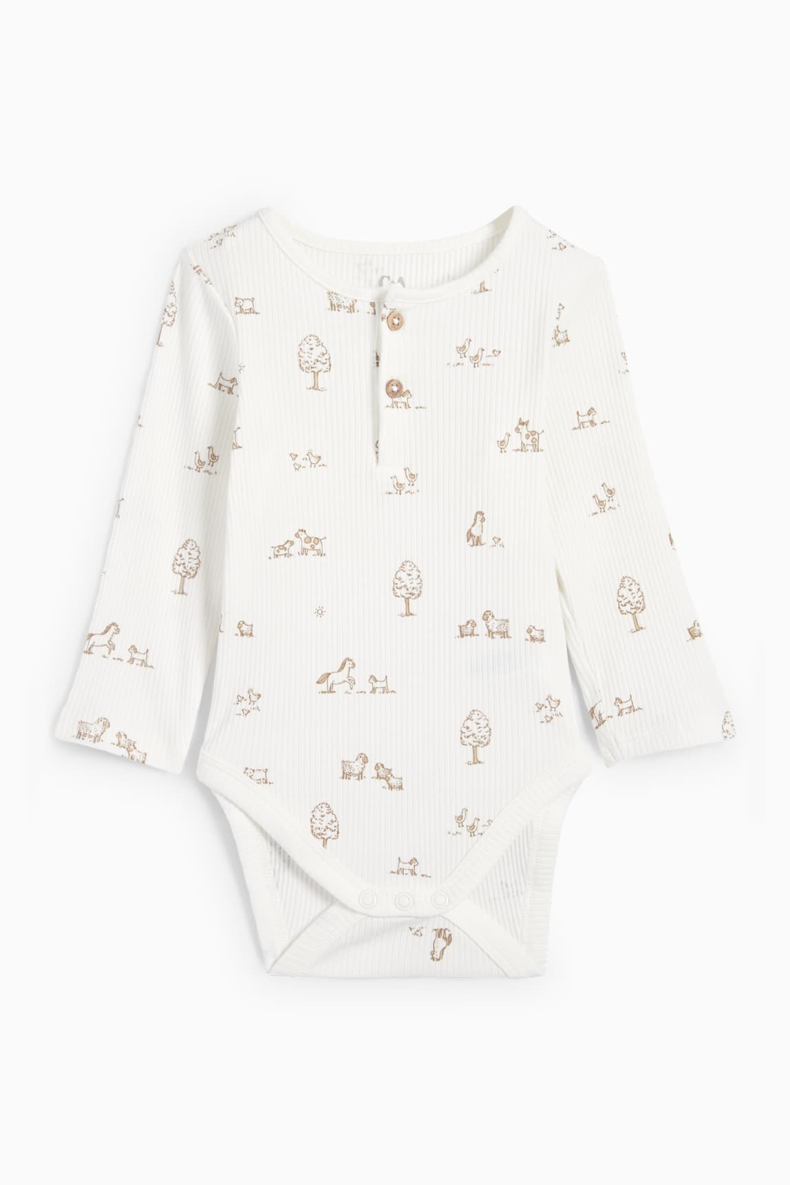 Farmyard - baby bodysuit