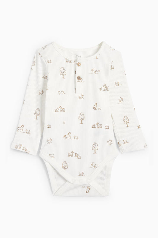 Farmyard - baby bodysuit