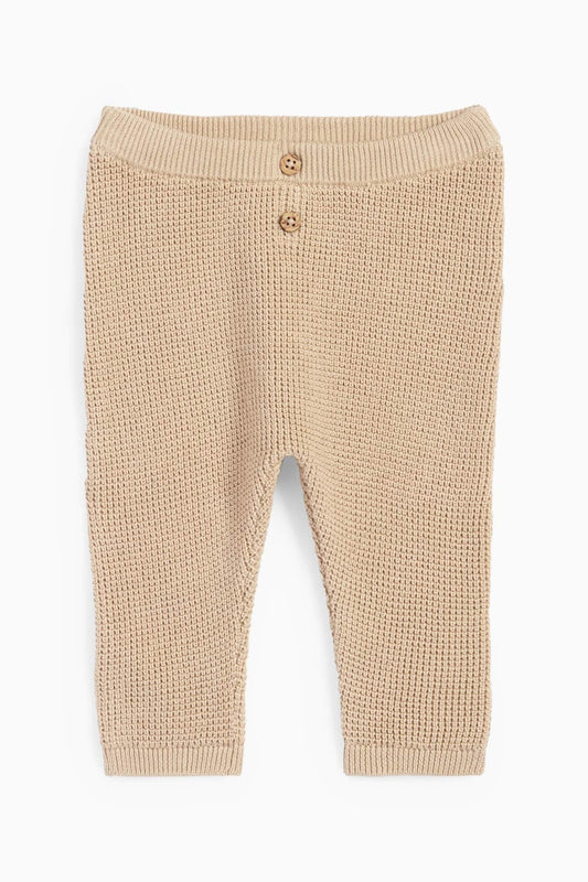 Baby knitted trousers