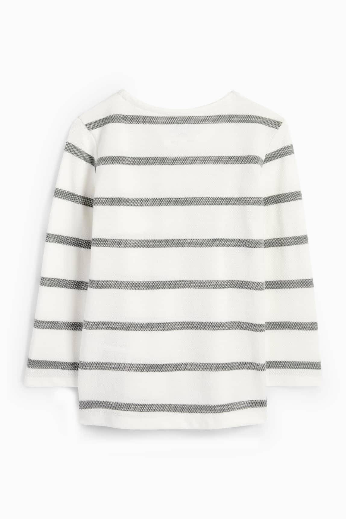 Baby long sleeve top - striped