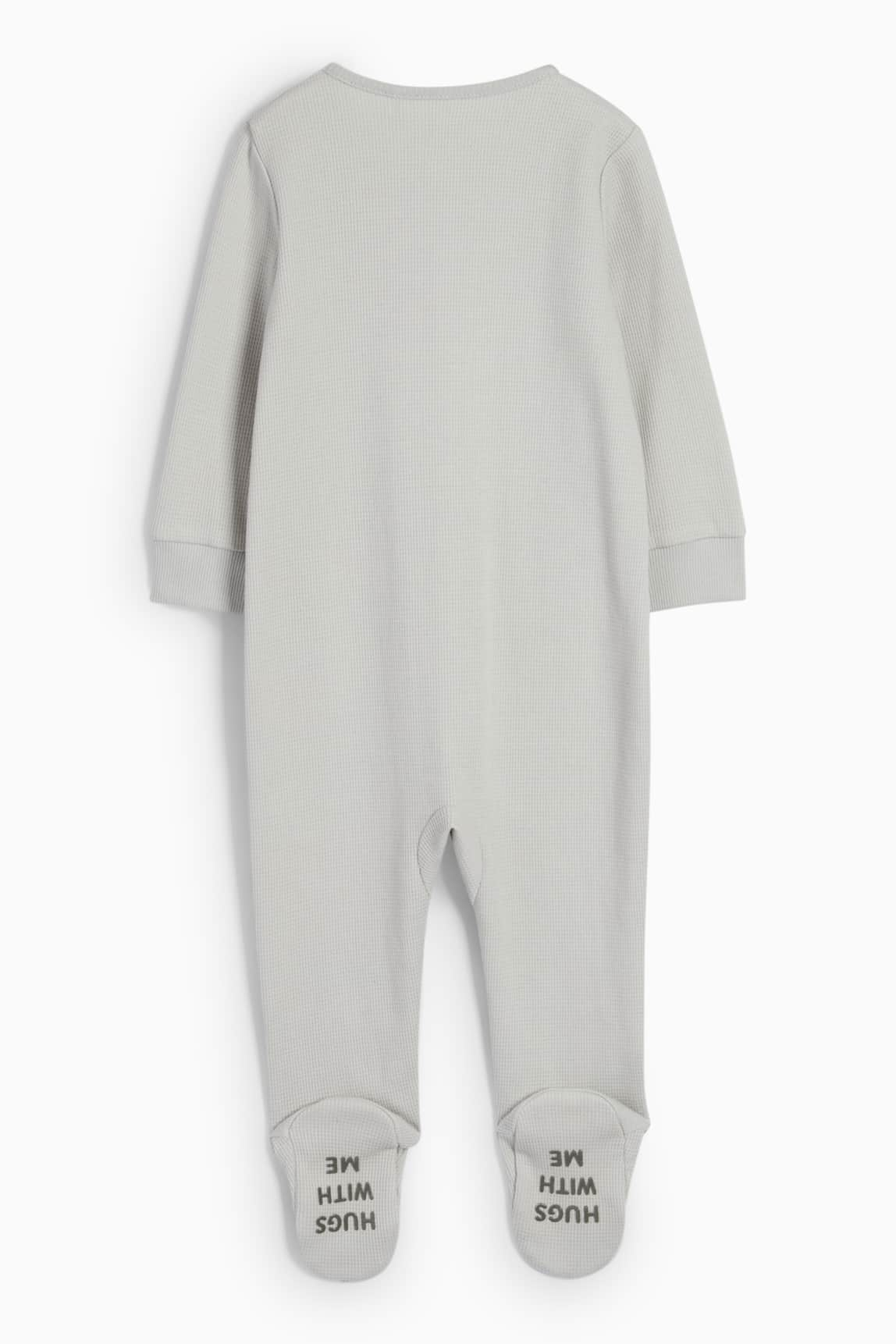 Koala and giraffe - baby sleepsuit