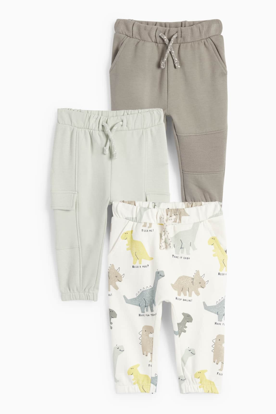 Multipack of 3 - dinosaur - baby joggers