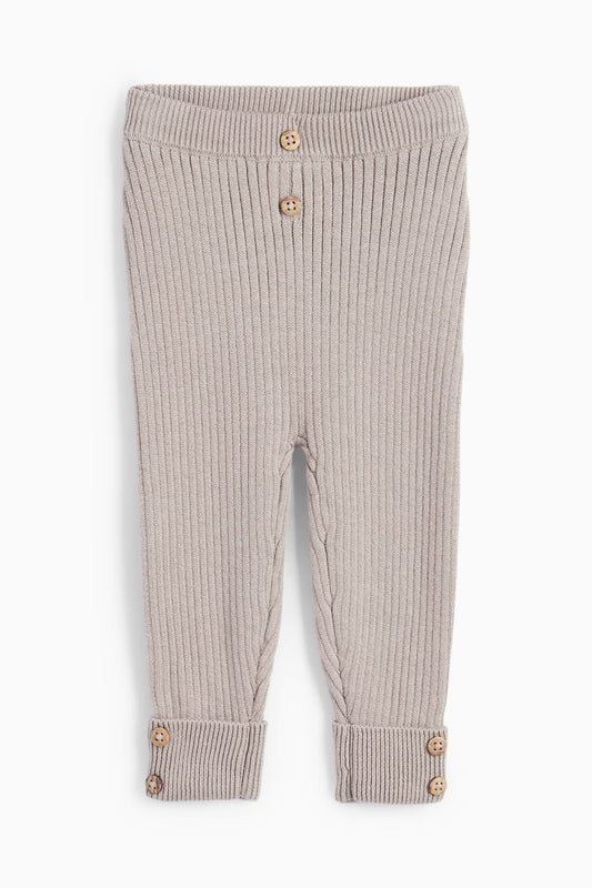 Baby knitted trousers