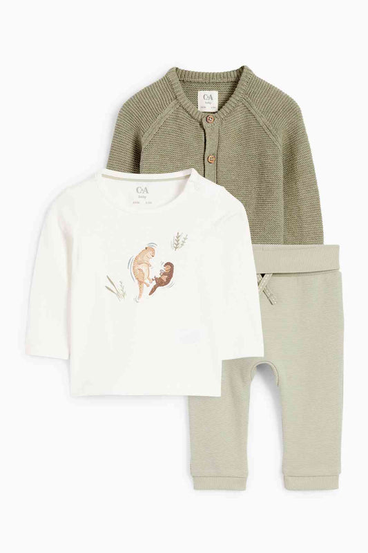 Otter - baby outfit - 3 piece