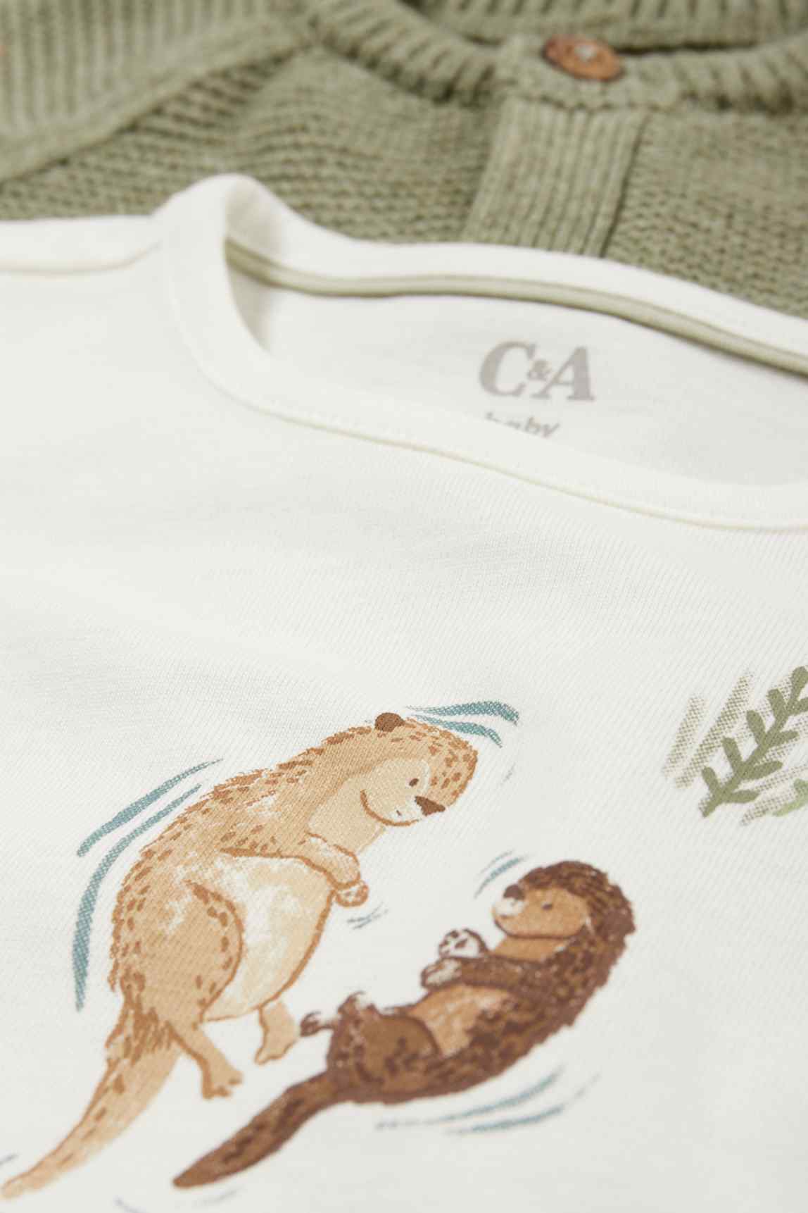 Otter - baby outfit - 3 piece