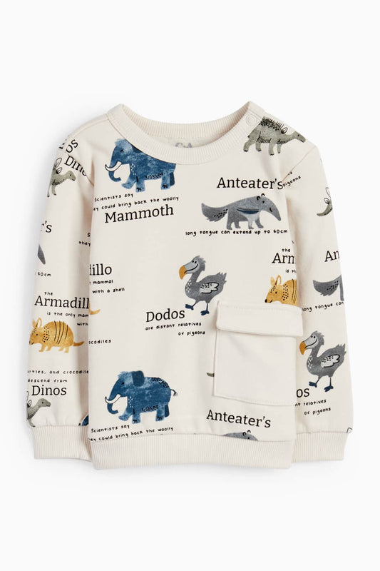 Animals - baby sweatshirt