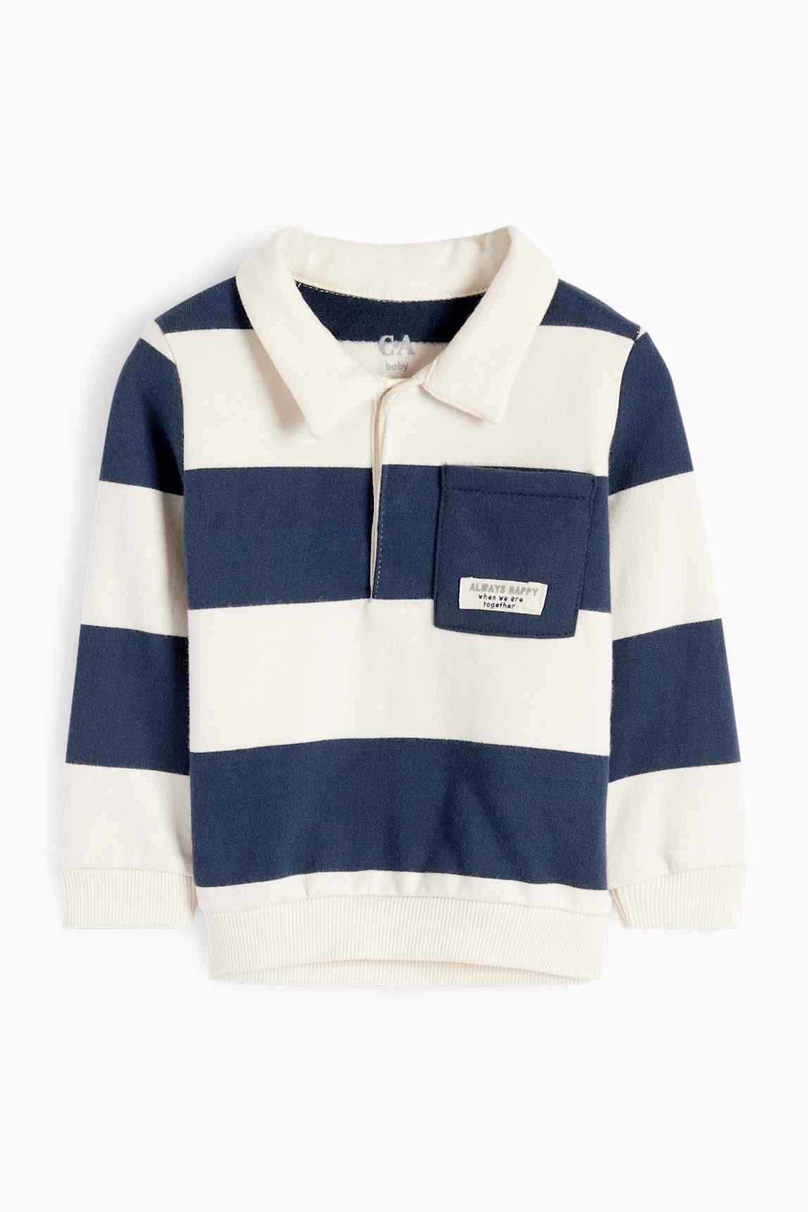 Baby sweatshirt - striped