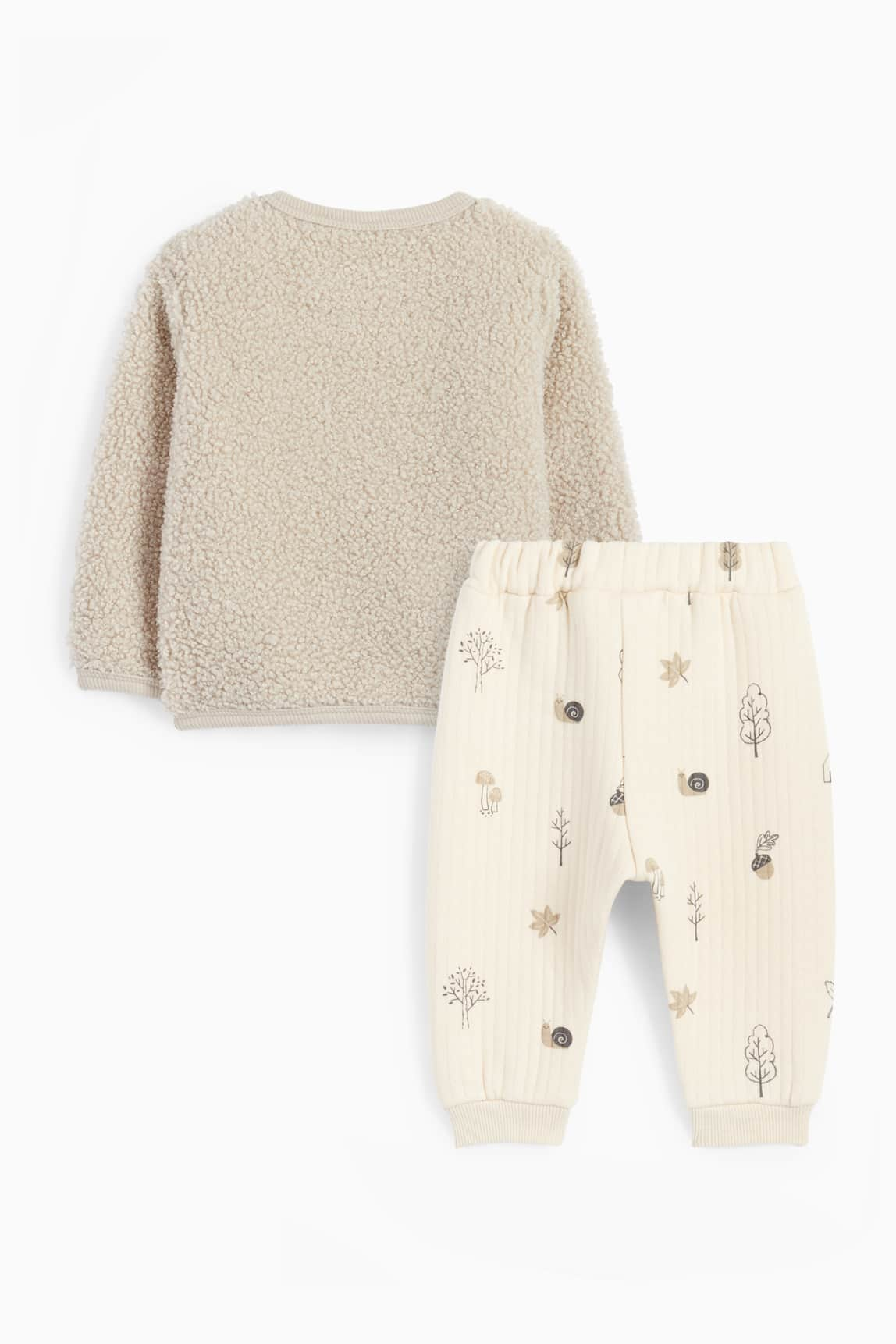 Teddy bear - baby outfit - 2 piece