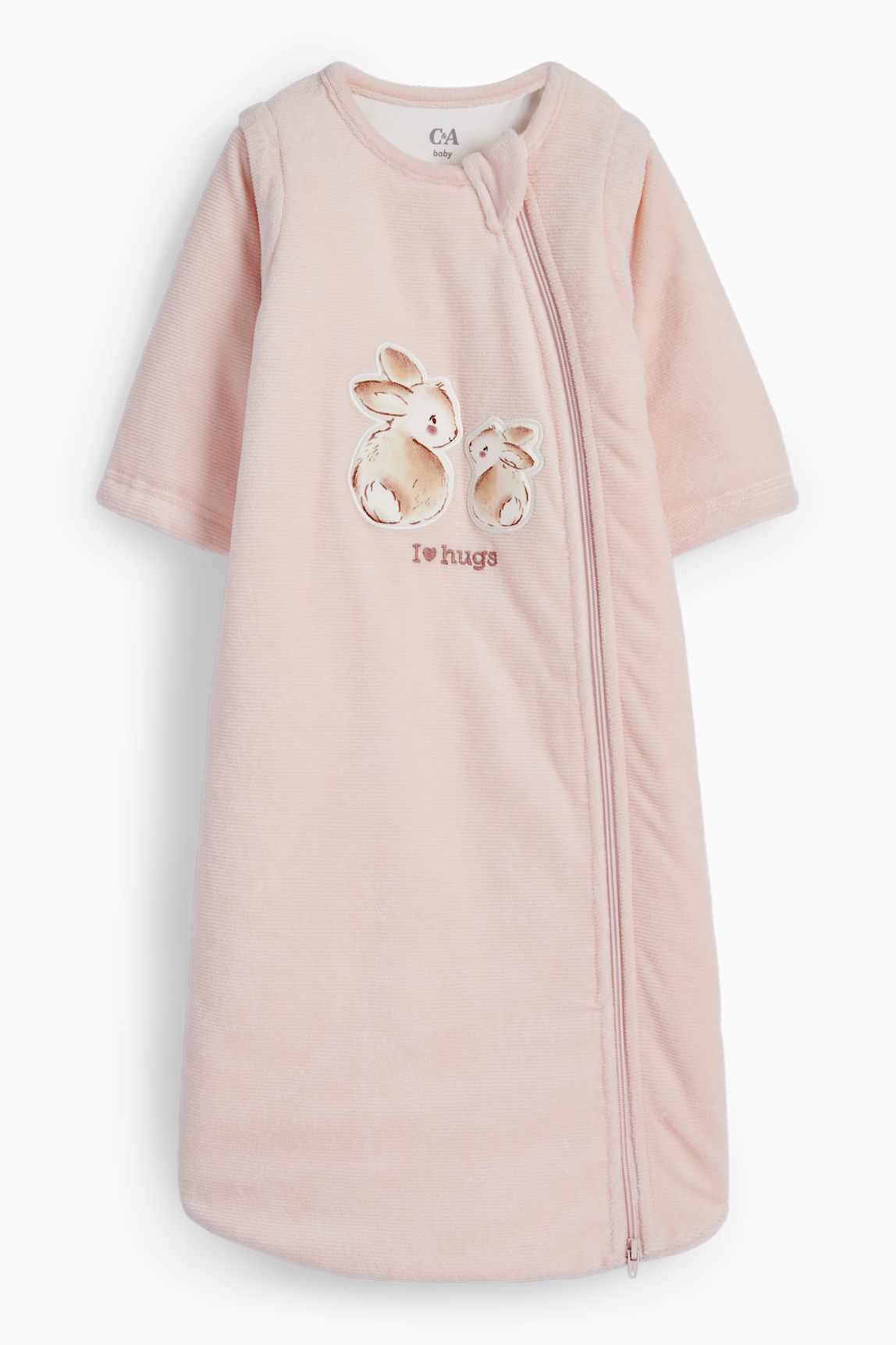 Bunny rabbit - baby sleeping bag - 6-18 months