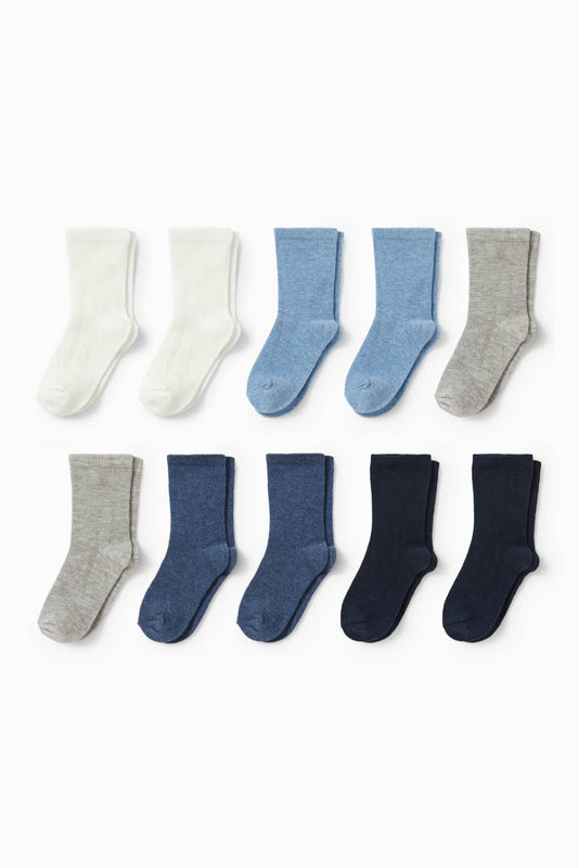 Multipack of 10 - baby socks