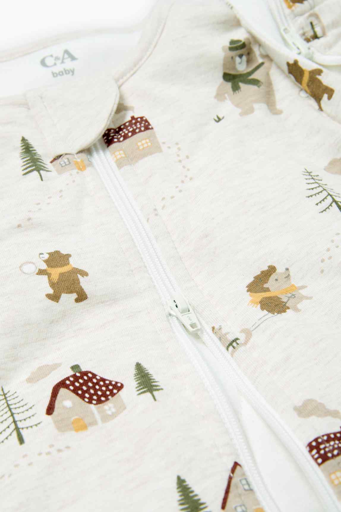 Woodland animals - baby sleeping bag - 6-18 months