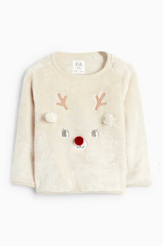 Rudolph - baby Christmas sweatshirt