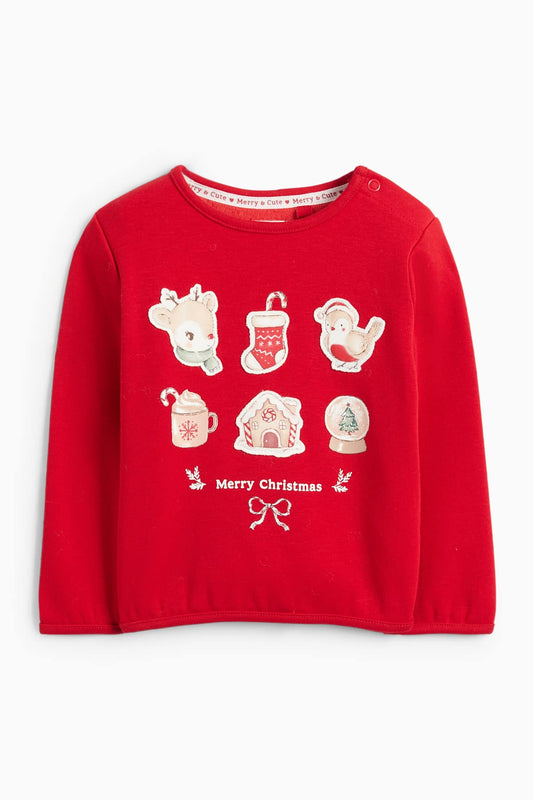 Rudolph - baby Christmas sweatshirt