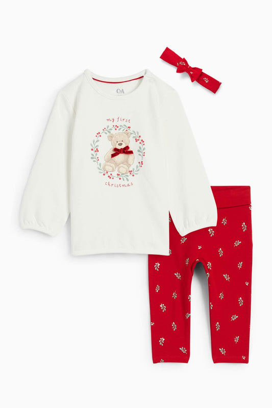 Christmas - baby outfit - 3 piece