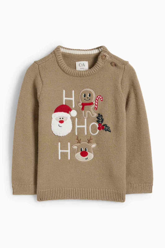 HoHoHo - baby Christmas jumper