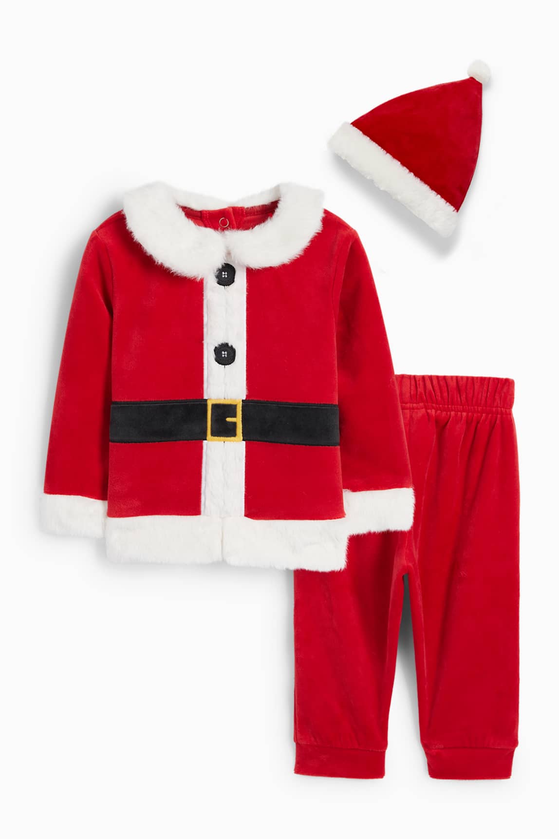 Father Christmas - baby Christmas outfit - 3 piece