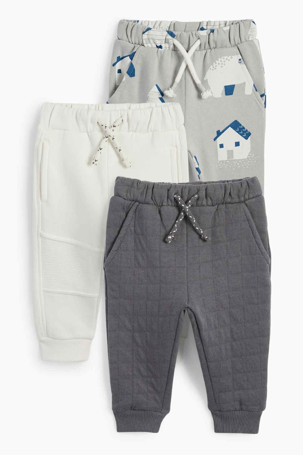 Multipack of 3 - polar bear and deer - baby joggers