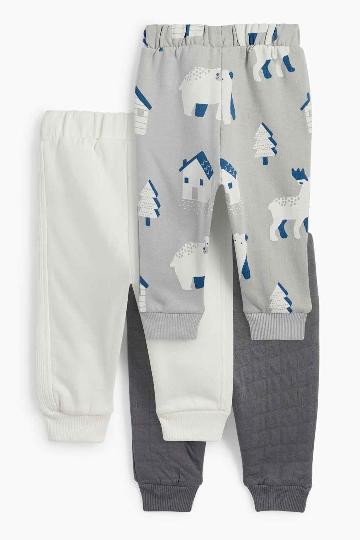 Multipack of 3 - polar bear and deer - baby joggers