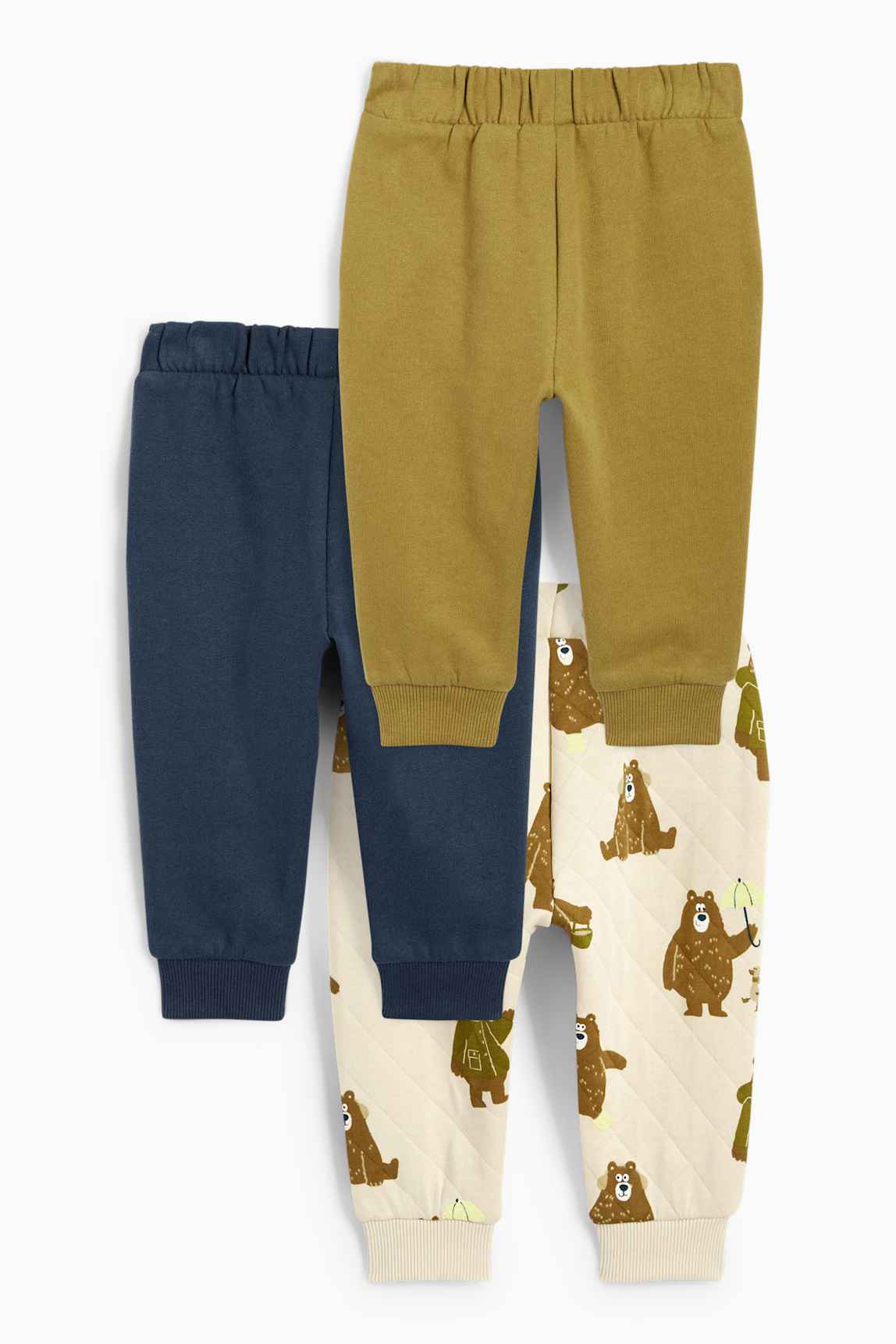 Multipack of 3 - teddy bear - baby joggers