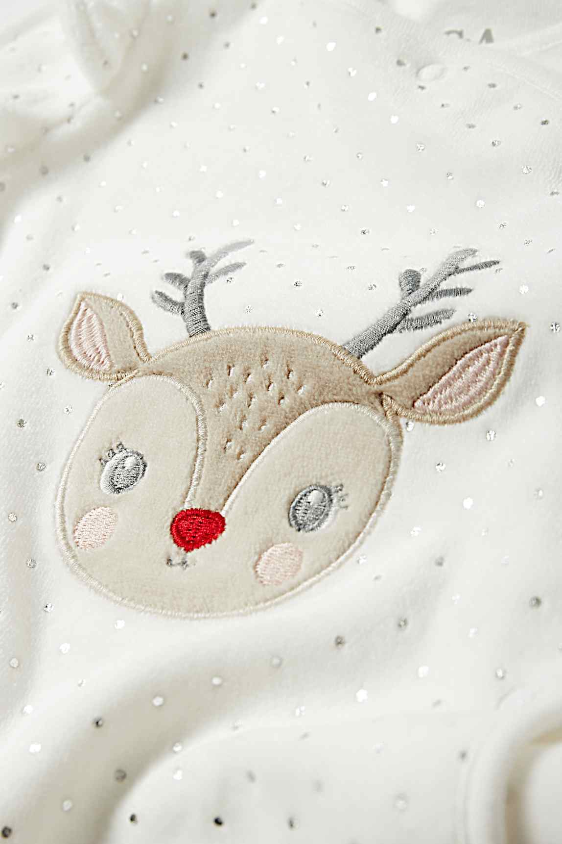 Rudolph - baby Christmas sleepsuit