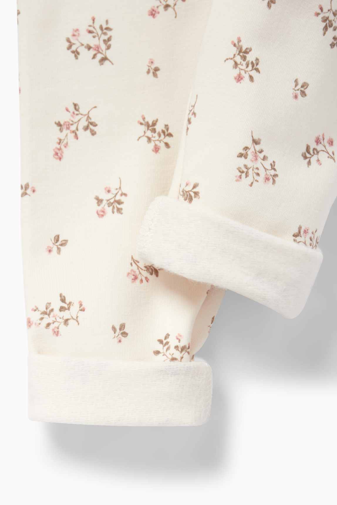 Multipack of 3 - floral - baby thermal leggings