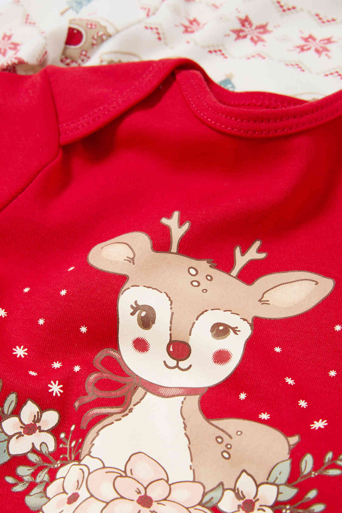 Multipack of 2 - Rudolph - baby Christmas bodysuit