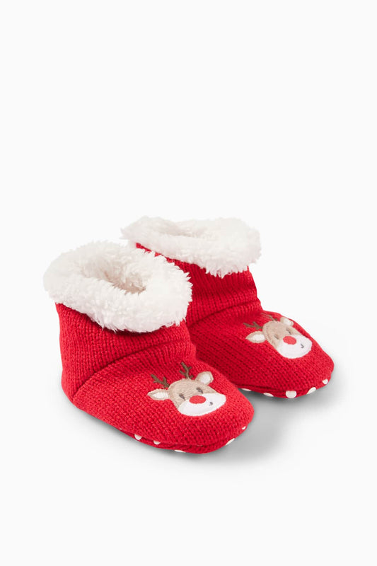 Rudolph - Christmasbaby booties