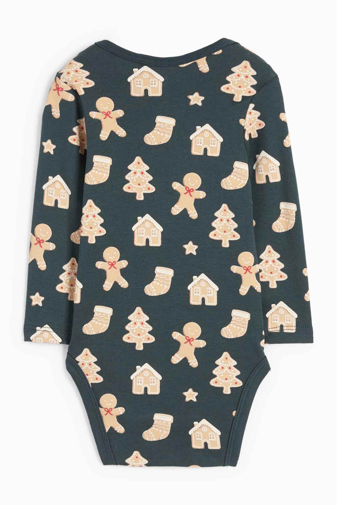 Gingerbread - Christmas baby bodysuit