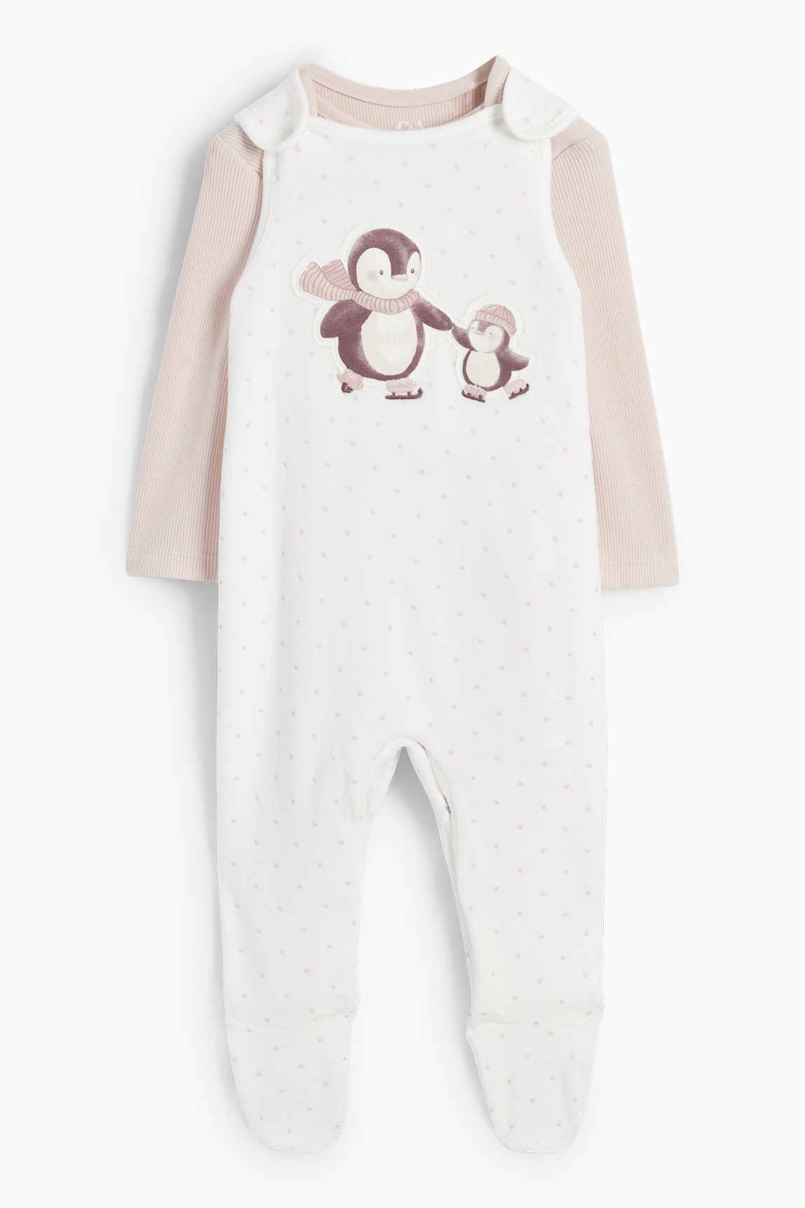 Penguin - romper set - 2 piece