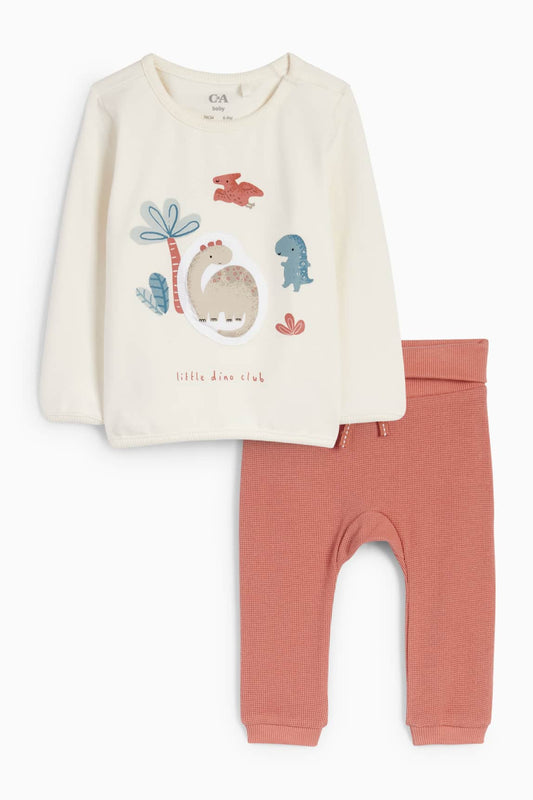 Dinosaur - newborn outfit - 2 piece