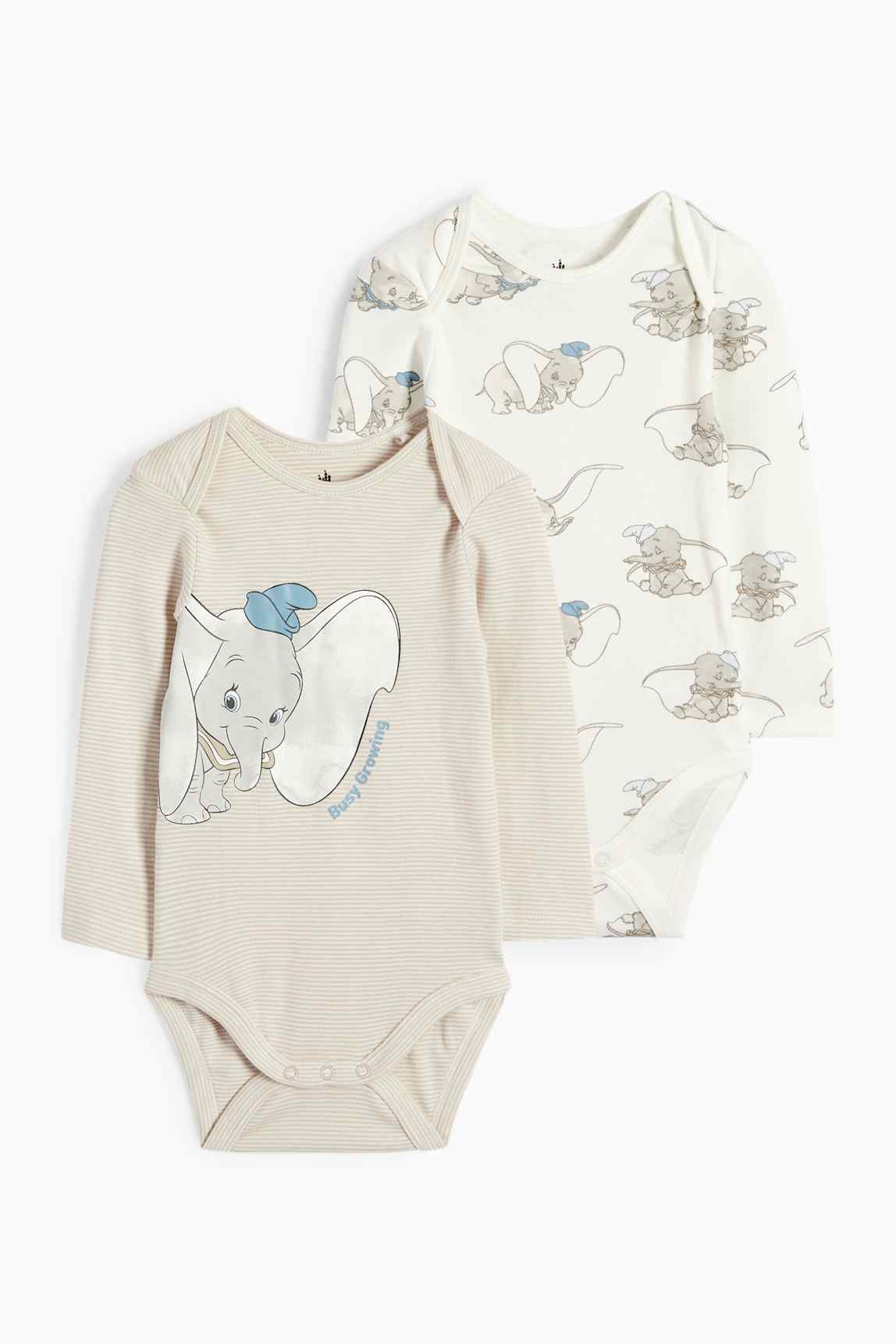 Multipack of 2 - Dumbo - baby bodysuit